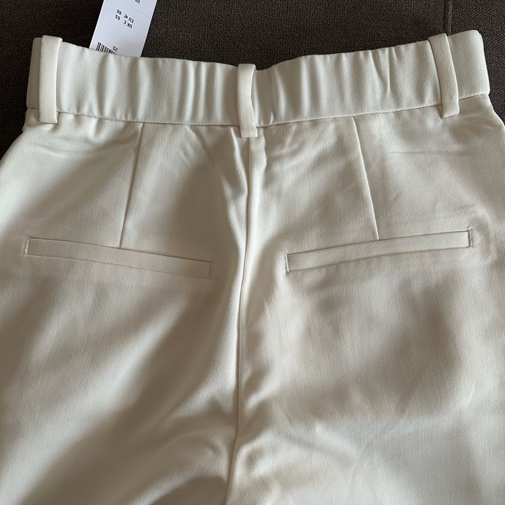 Abercrombie & Fitch Curve Love A&F Sloane Tailored Wide Leg Pant - Picture 11 of 11